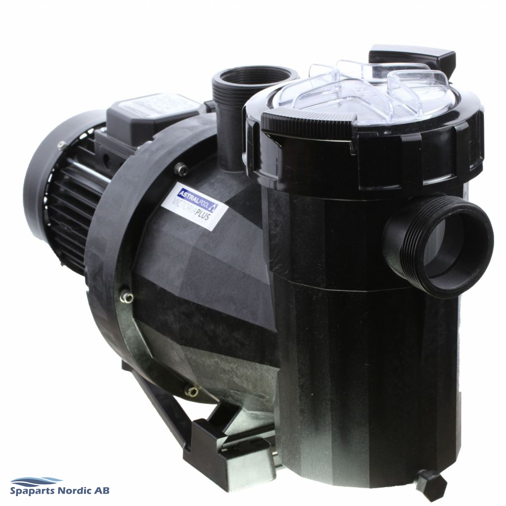 Astral Victoria Plus Silent 3-fas 0,75 HK poolpump - Spaparts Nordic AB
