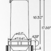 Filterbehållare kompl. 1-1/2" - 2" anslutningsrör.