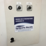 Styrskåp för Elektronisk eller Pneumatisk styrning.