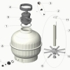 Astral sandfilter Cantabric Kit 1,5"