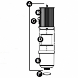 Jacuzzi O-Ring filter tube 