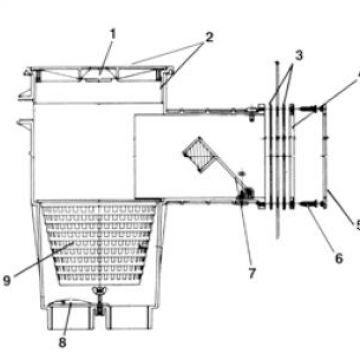 Certikin Skimmer packning (Utlopp)