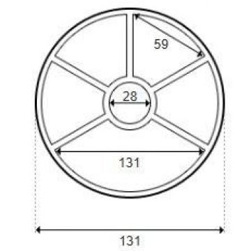 Komplett o-rings set Astral 20565 Top Mount Manual Multiport Valve