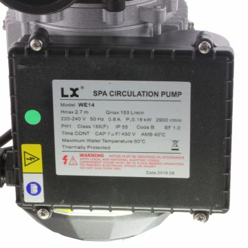 LX W14 cirkulationspump, kompatibel som alternativ till E-14