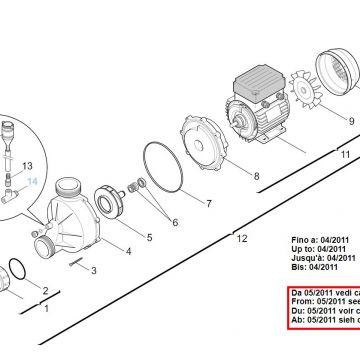 Jacuzzi O-Ring J12 pump