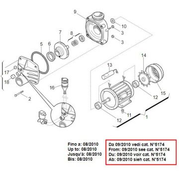 Backventil JP12 pump