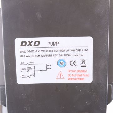DXD-325AS Pump 2.5HP  2-hastighets pump (2-speed