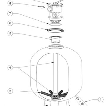 Pentair Tagelus/Tagelus II filter O-ring 