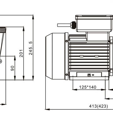 HDP Delta 1 hastighet spapump 