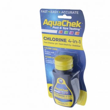 Teststickor AquaChek Yellow , fritt klor