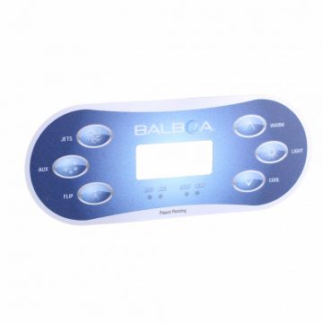 Balboa TP 600 displayetikett