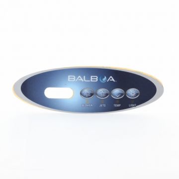 Balboa VL 200 displayetikett