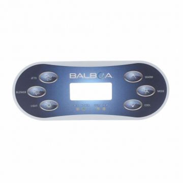 Balboa VL 600 S displayetikett