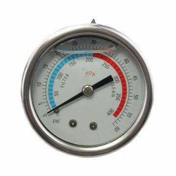 Manometer Oil pressure Gauge 