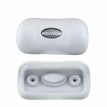 Novitek nackkudde Ljusgrå