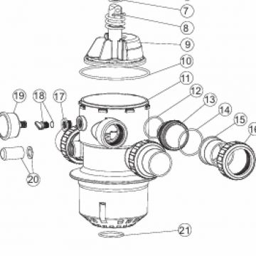 O-ring för sandfilterrör 50,4 x 3,53 mm
