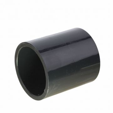 PVC skarvhylsa för utvändig limning på rör/slang 75 mm